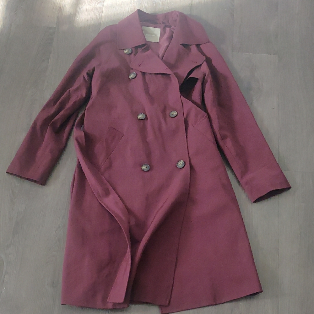 NWOT Everlane 100% Wool Trench